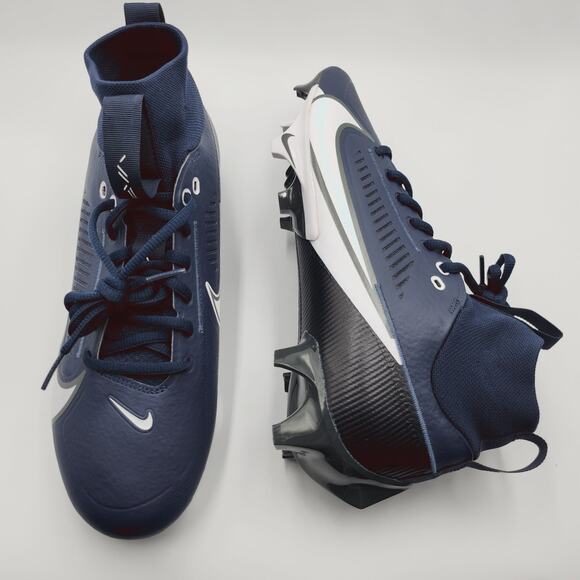 Mens Size 13.5 Nike Football Cleats Vapor Edge Pro 360 2 Navy White FN7759-400 main image 4
